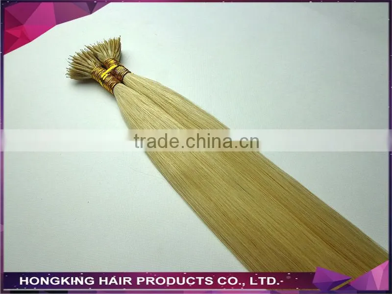 russian hair double drawn virgin hair nano ring hair extensions