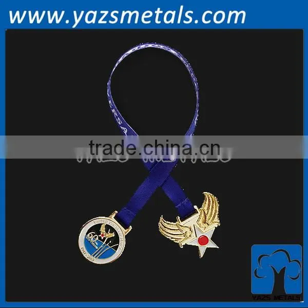 cheap coin bookmark contacted ribbon