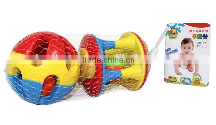 plastic rattle ball
