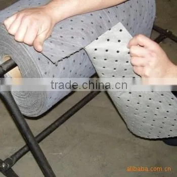 Gray color universal absorbing roll for factory floor