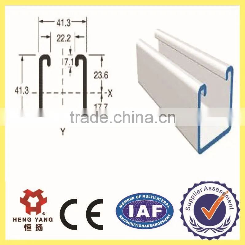 solar bracket C type galvanized steel