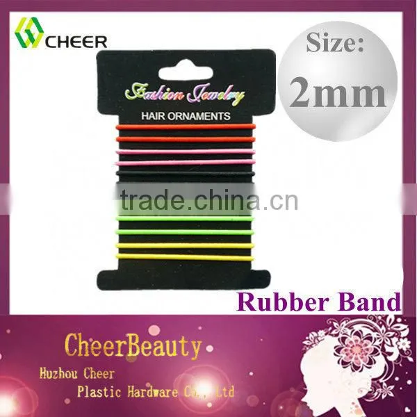 Rubber band RB018/covered elastic hair bands/wholesale rubber bands