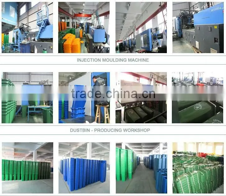 120 liter waste bin large plastic waste bins with wheels