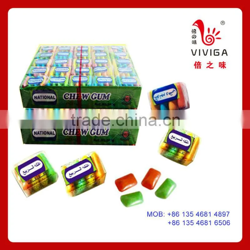 4 pcs chewing gum fruit chewing gum