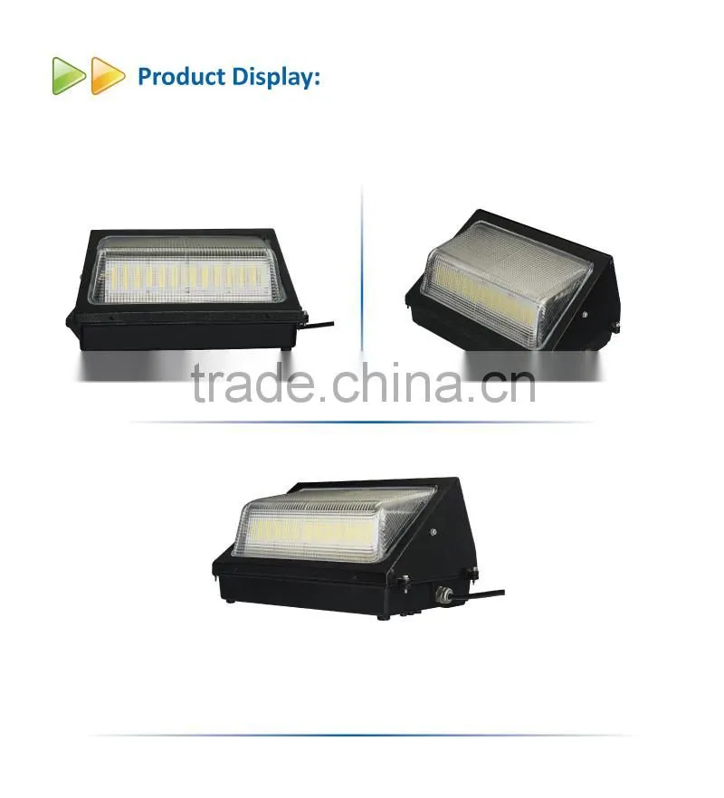 UL DLC 40W LED Wall Pack Light