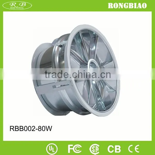 General Purpose Recessed 5000K 85-277V Polycarbonate Cover 80W Induction Ceiling Flood Light Fixture