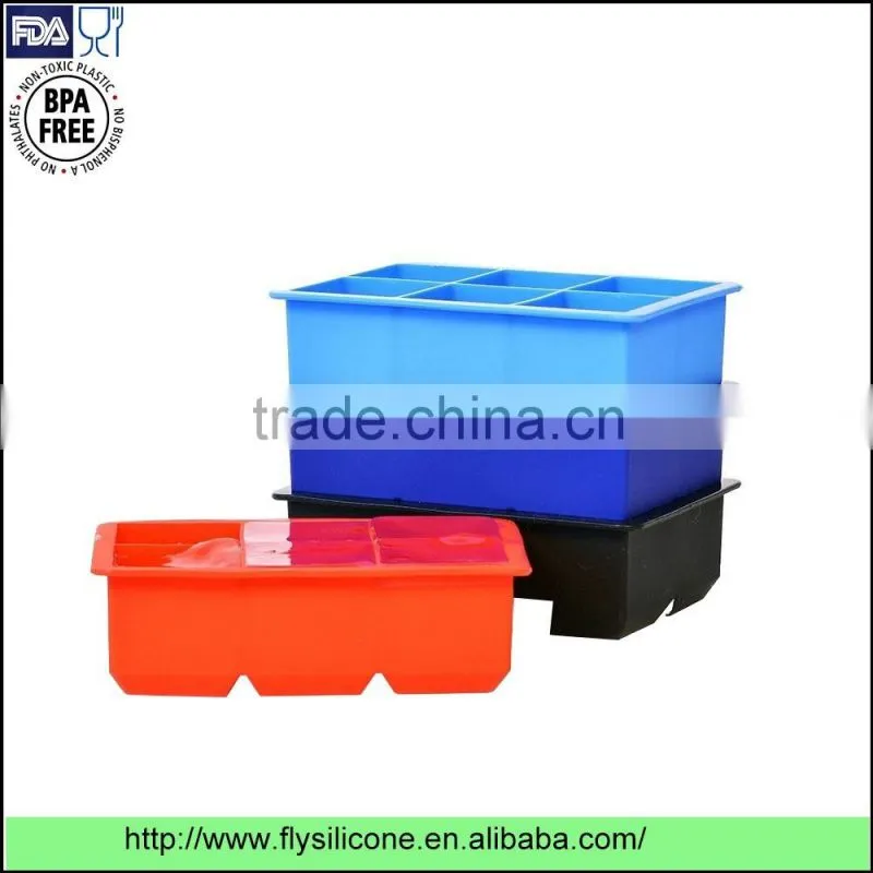 OEM factory price novelty perfect size food grade premium silicone ice cube tray