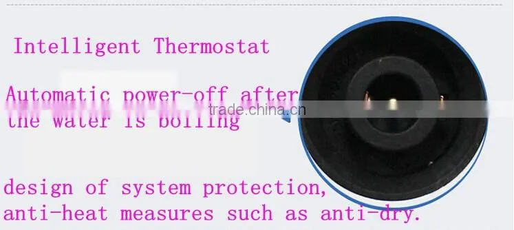 2015 new design double wall sports electric water boiler