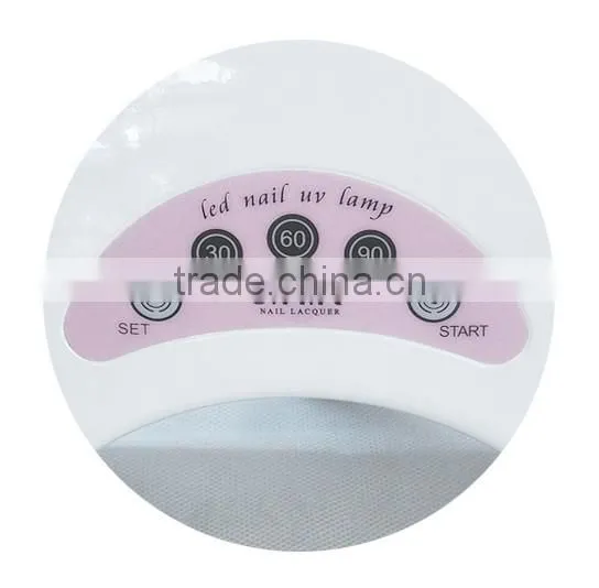 12W LED UV Lamp For Gelish Nail Gel Polish Curing Art Nail Dryer
