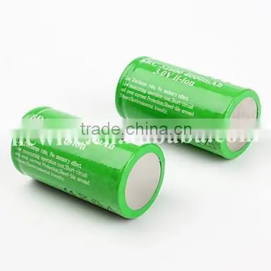 Protected BRC 32600 4000mah 3.0V Li-ion Rechargeable Battery on sale