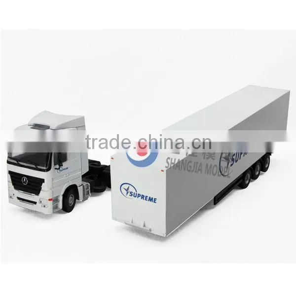 Benz tractor trailer toy,diecast metal toy truck,custom diecast toy truck model