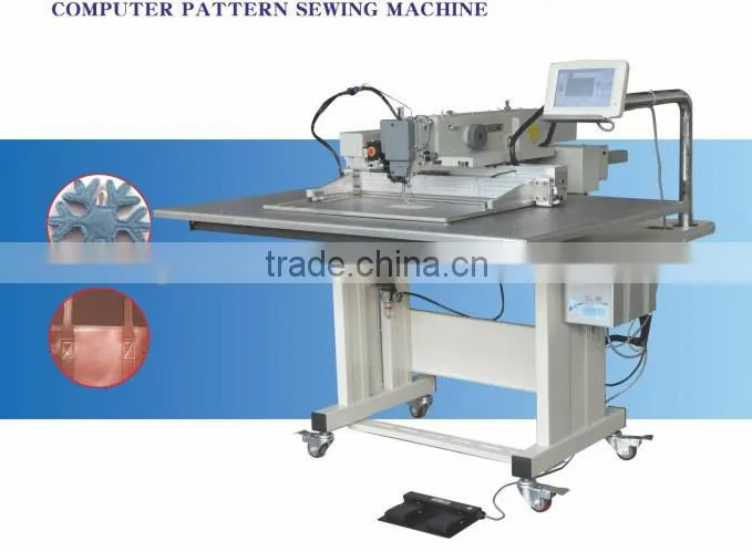 wide area computer pattern sewing machine size can be made as customer requirement
