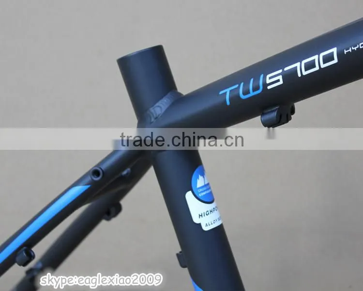Glossy finshed Matte mountain bike frame finished Aluminum alloy 7005 cross country bike