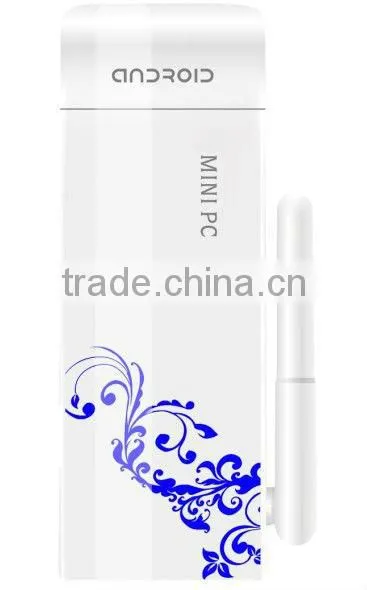 2013 Hot Android mini samrt TV stick DM806 OS 4.2 Dual core smart Dongle RK3066 blue and white porcelain made in china fatory