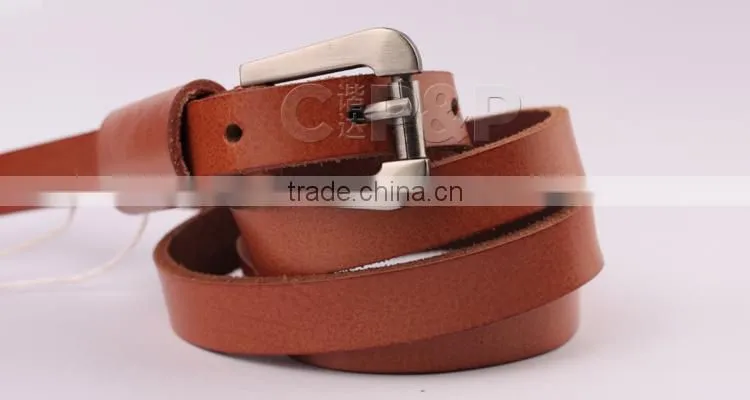 GuangZhou factory professional cow genuine leather belt