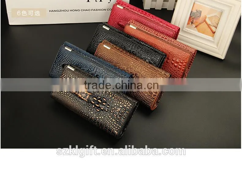 2016 custom genuine leather wallet womens wallet lady girls wallet