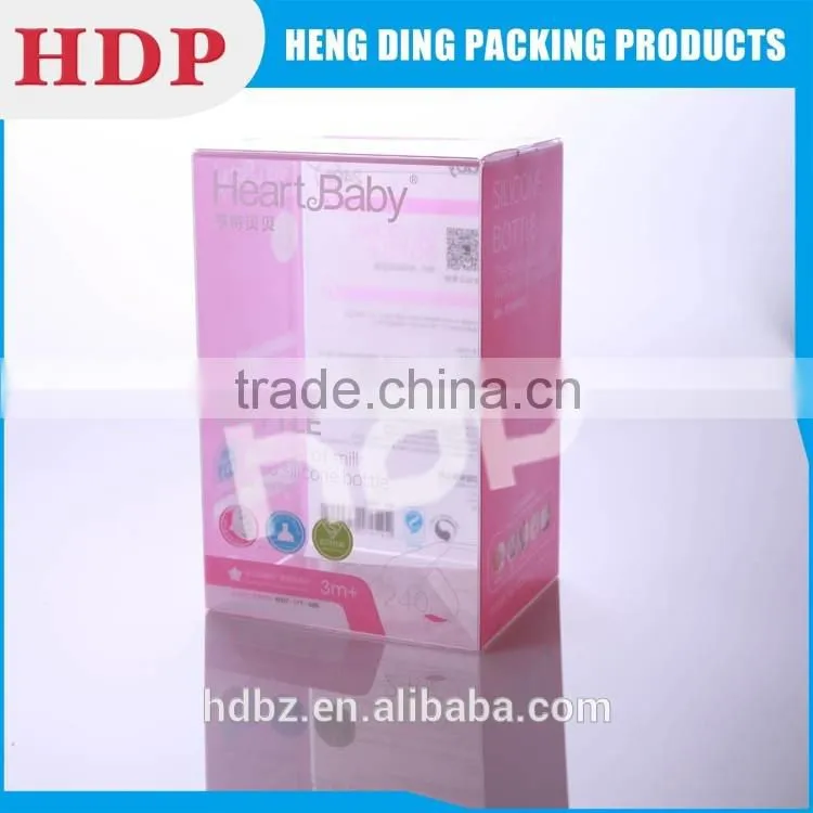 disposable hot sale pvc pet pp box packaging