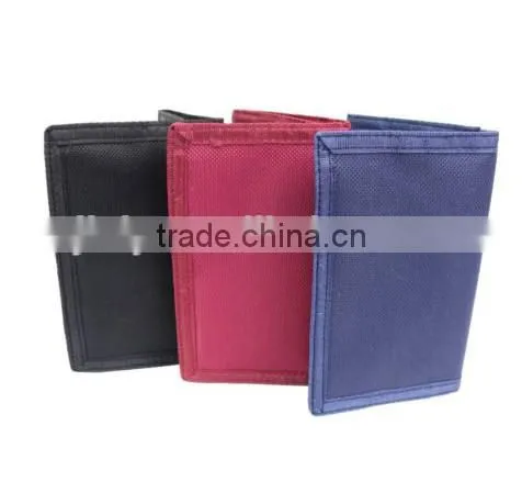 NEW HIGH QUALITY TRIFOLD CANVAS VELCRO SPORTS WALLET