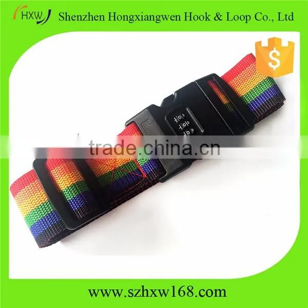 Durable travelling luggage bag belt Military Colors