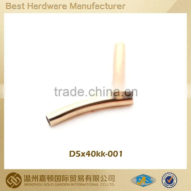 Copper pipe , copper accesories for Apparel Shoe lacing,40mm Length