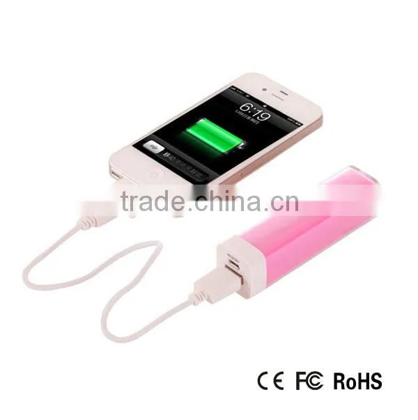 newest multi-colored 2600mah power bank of innovative products