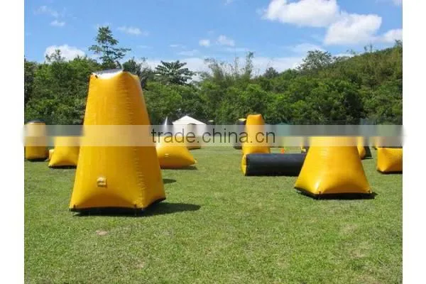 indoor or outdoor waterproof material inflatable paintball field