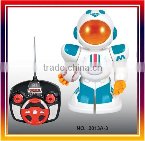 Remote Control Robot,4CH RC Robot with Auto +Music+Light