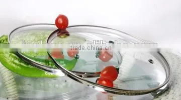 tempered glass pot cover