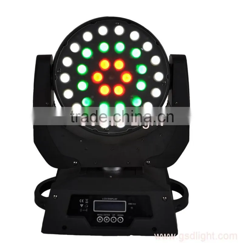 36pcs LED New Stage Light Fixture DMX Lighting Zoom Fuction