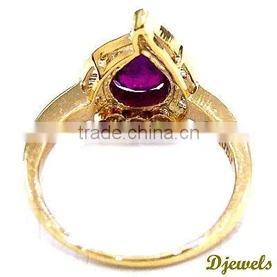 Diamond Jewellery Gold Rings,Ruby Diamond Rings,Valentine Rings