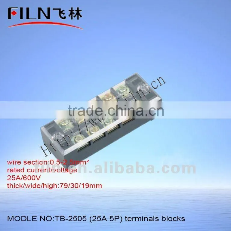 metal terminal block TB-2504 25A 4P