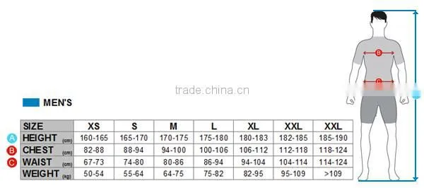 2014 new style sublimated men's tri suit