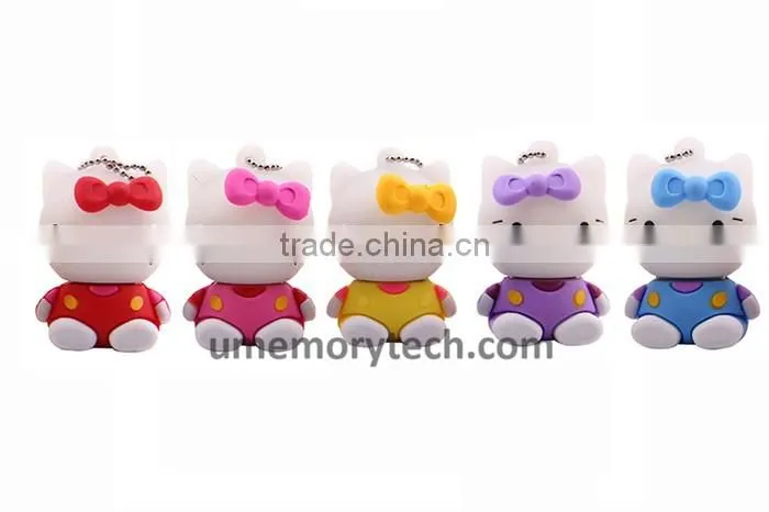 Promotional Christmas products novelty cartoon usb flash drive pen drive usb stick