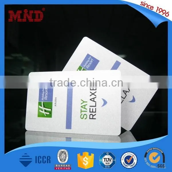 MDH146 Plastic NFC rfid magnetic stripe hotel key card