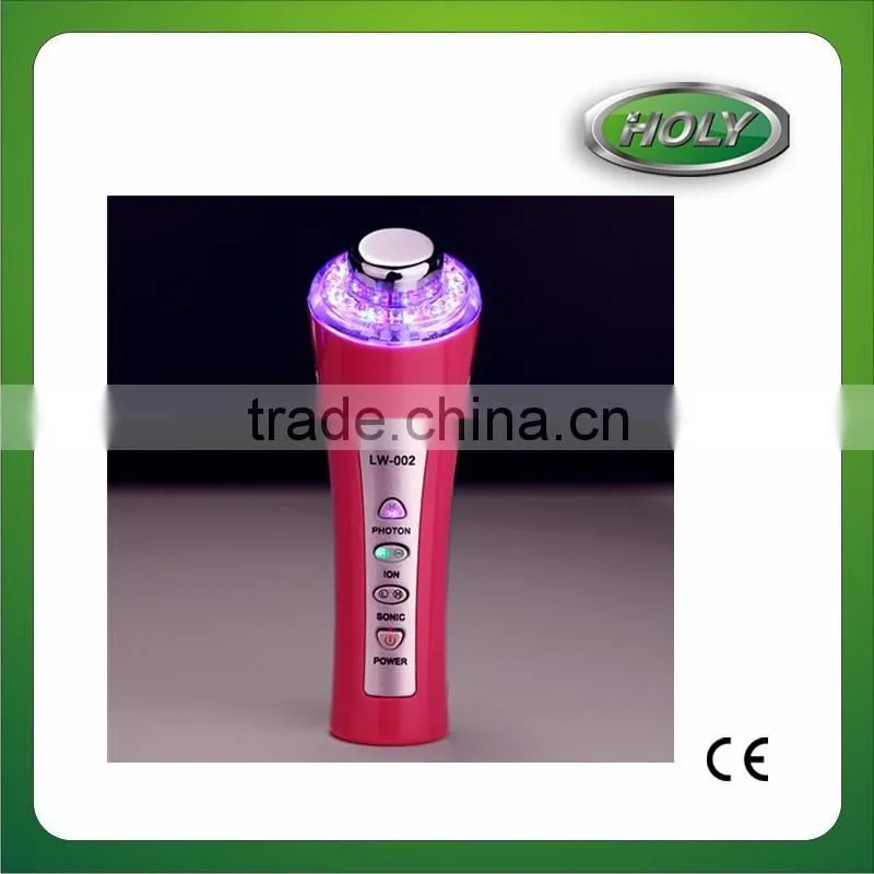 Wholesale ultrasonic photon ion massager blue light anti acne soap