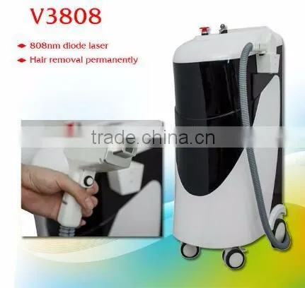 2016 New design 808nm diode laser painless hair removal beauty machine