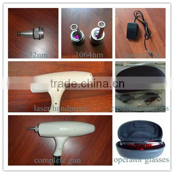 ABS ND: YAG laser beauty machine for tattoo removal