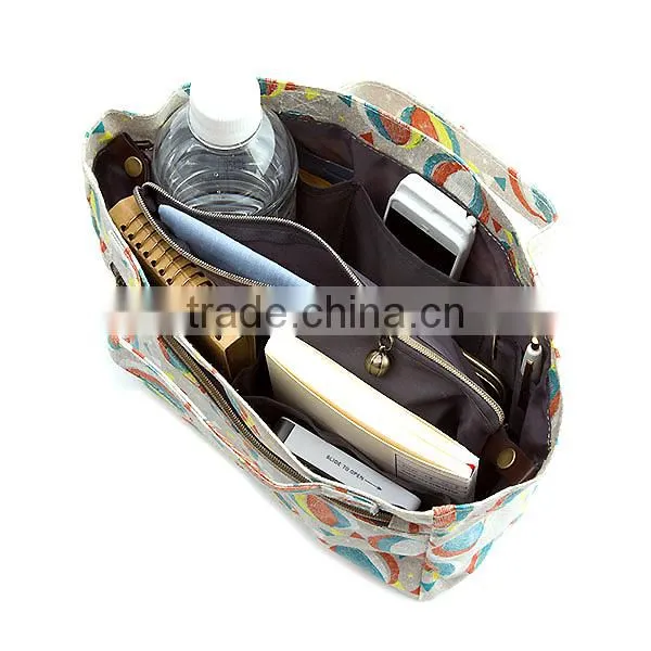 2015 new style Ladies' bag fashion printed inner storage case