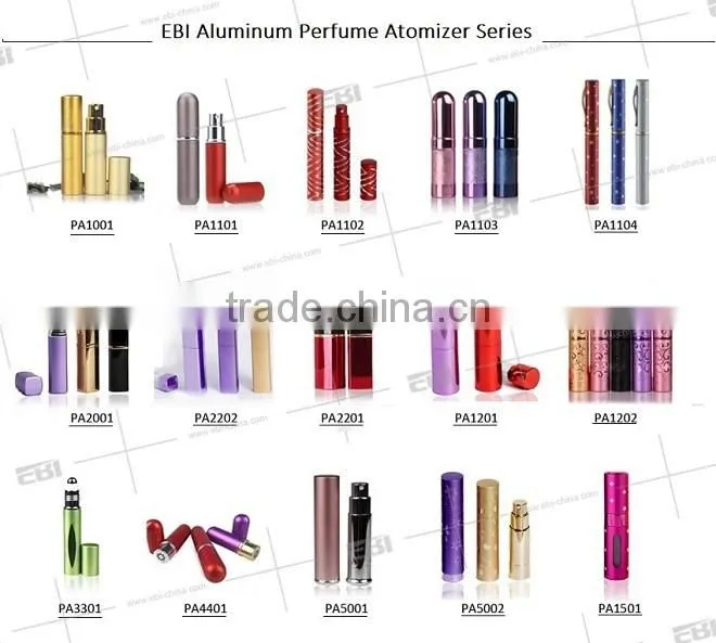 Pocket mini perfume atomizer