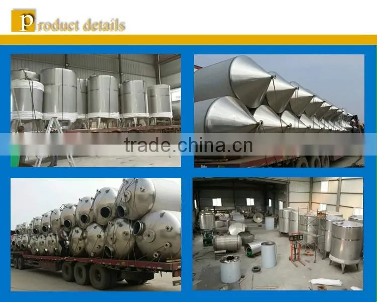 Factory supply vertical stainless steel water storage tank