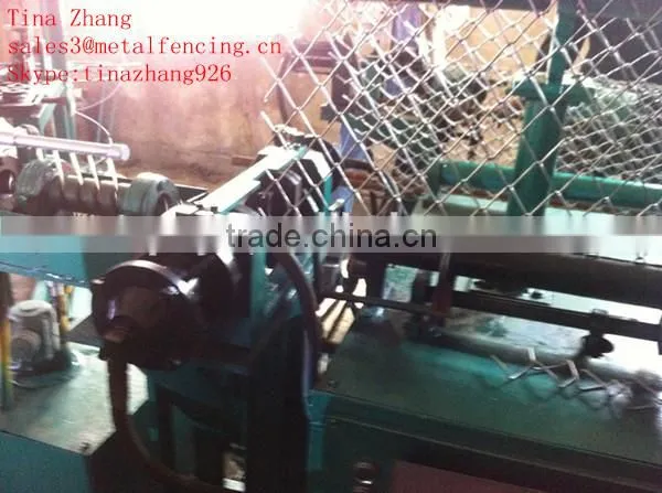 Fully Automatic Chain Link Fence Mesh Machine/chain link fence for sale/ Factory
