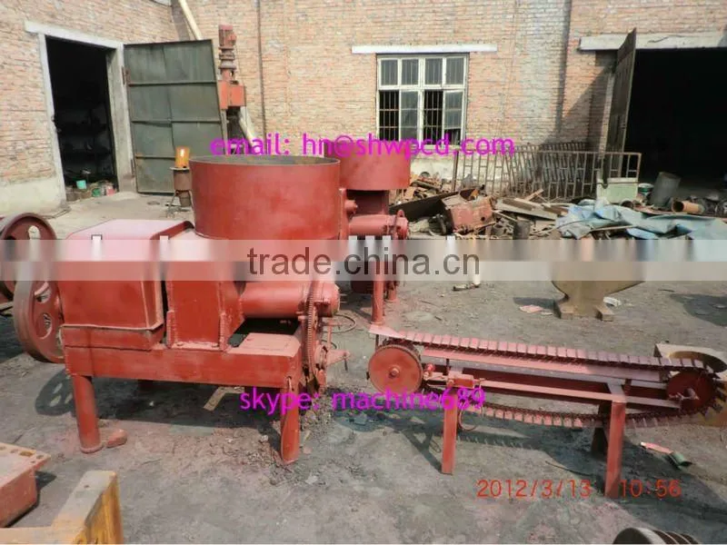 2016 Honeycomb coal extruder machine/round shape coal ball briquette machine