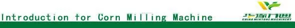 High Quality Indian Corn Flour Milling Plant