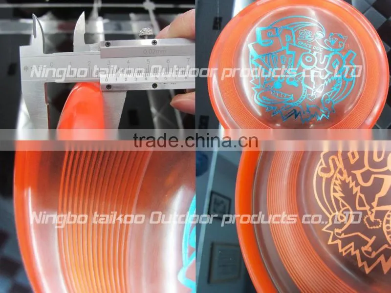 155g orange best quality dog frisbee