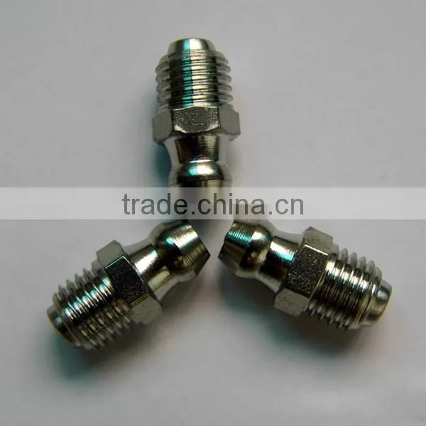 all kinds of M8x1 carbon steel grease nipples 180 degree straight