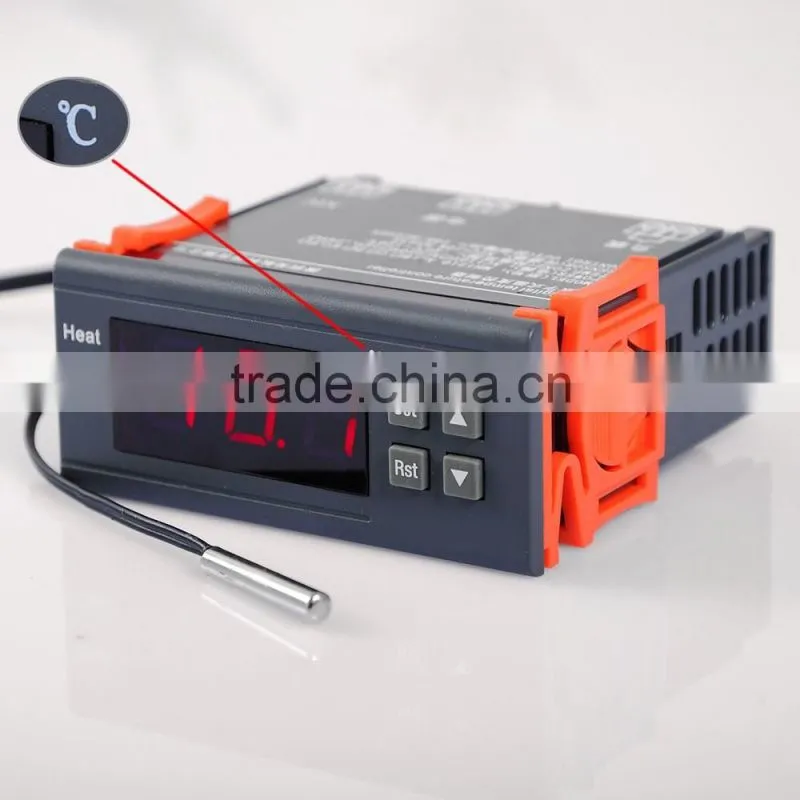 DC 24V 10A Digital Temperature Controller Aquarium Sensor Thermostat