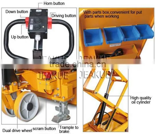 Movable Electric Lift Table with 500kg load Capacity