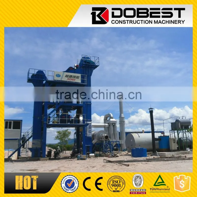 50T/H Small Asphalt Mixing Plant RD50