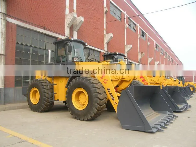Powerful ZL50D-II Scoop Loader