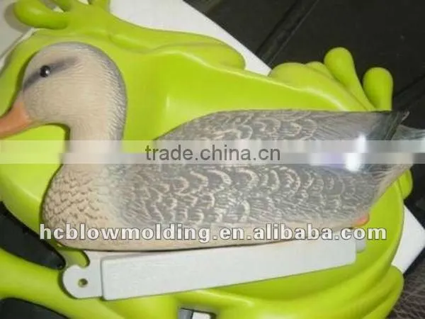 OEM Blow Molding male and female duck decoy plastic HDPE hunting decoy
